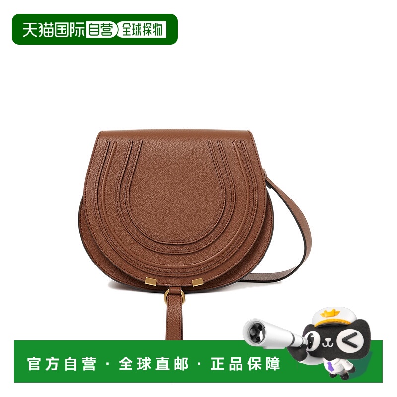 香港直邮Chloe 蔻依 女士 Marcie 標誌細節馬鞍包 CHC24AS679I31