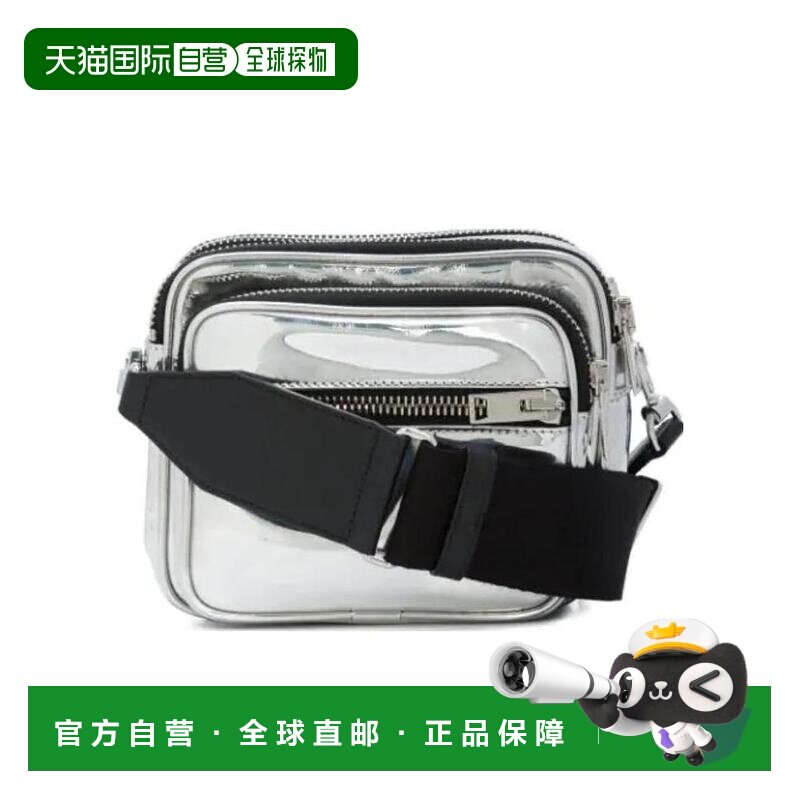 1h可退 香港直邮ALEXANDER WANG 女士斜挎包 2018X0387TSILVERY S