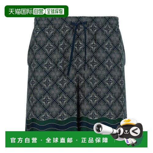 香港直邮CASABLANCA 男士短裤 MPF26TR39907 AW2026 蓝色 radiati
