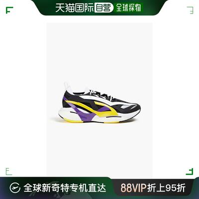 香港直邮adidas 女士Solarglide 氯丁橡胶网纱运动鞋