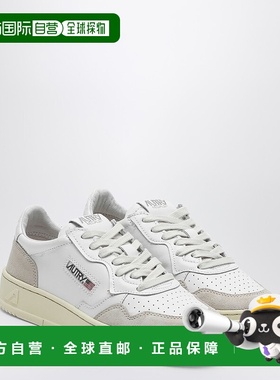 香港直邮AUTRY 女士 Medalist 白色皮质低帮厚底运动鞋 AULWLS33