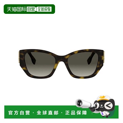 1h可退 香港直邮Fendi 芬迪 女士 Eyewear 蝴蝶框太阳镜 FE40220I