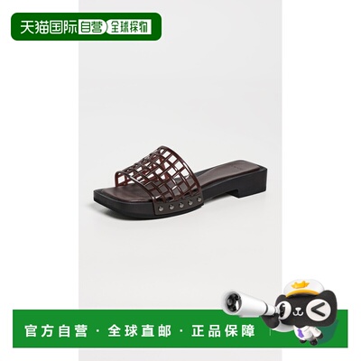 付款1h内可退 香港直邮VINCE 女士 Barbara 胶质凉鞋 brown棕色