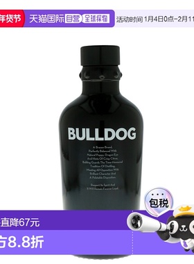欧洲直邮Bulldog威士忌1000ml洋酒40度口感独特顺滑醇香浓郁悠长