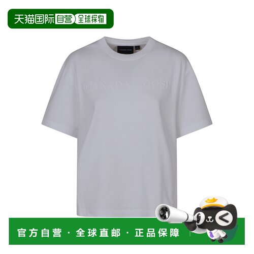 香港直邮CANADA GOOSE 女士T恤 1622W19227 SS2026 白色