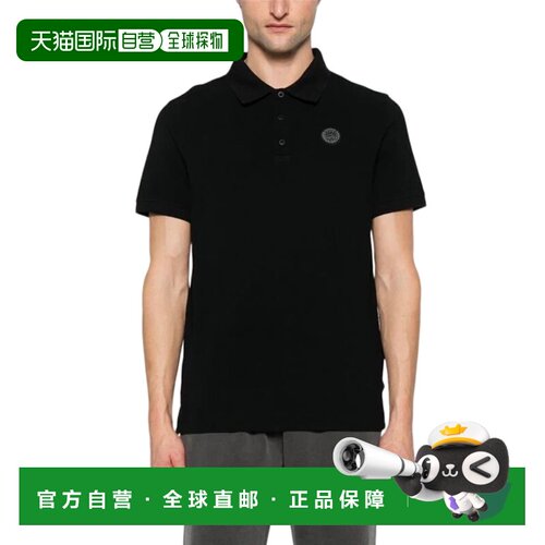 香港直邮CANADA GOOSE 加拿大鹅 Beckley男式黑色黑标POLO衫1600M