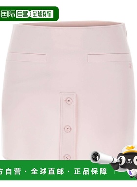 1h可退 香港直邮Courreges 拉链半身裙 126CJU330PL0159