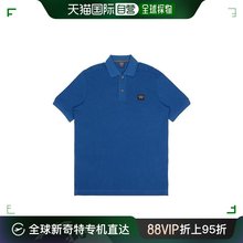 香港直邮Paul & Shark 保罗与鲨鱼 男士徽标贴POLO衫