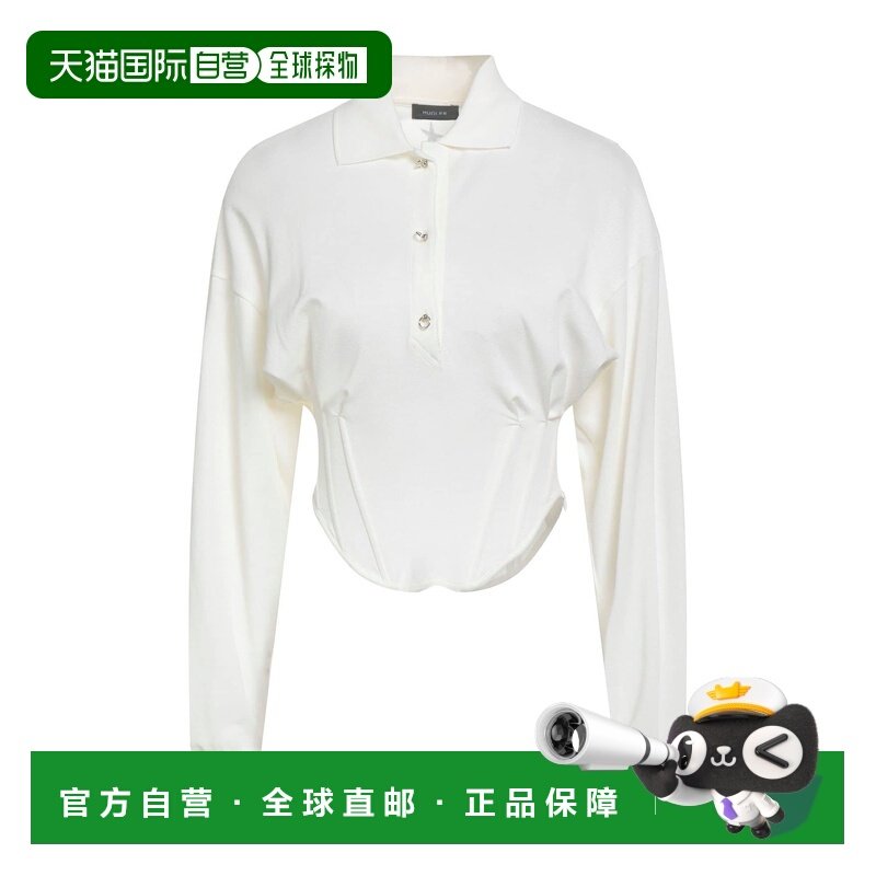 1h可退 香港直邮Mugler 穆勒 女士 Polo衫 beige米色 舒适时尚,女装/女士精品,POLO衫,淘宝优惠券,粉丝福利购,淘宝优惠卷