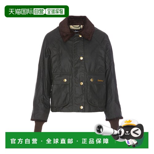 香港直邮Barbour 女士夹克 LWX1403SG51 CO 绿色 Giacca donna Ba