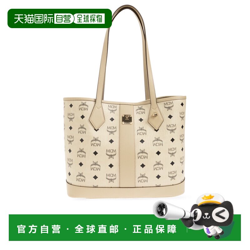 1h可退 香港直邮MCM 女士手提包 MWPGSLR030I8 AW2026 乳白色 Bag