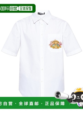 香港直邮Versace 短袖衬衫 10206581A14952范思哲男装