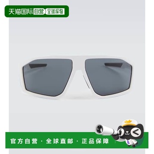 香港直邮Prada Rossa 普拉达 Linea 方框太阳眼镜 男士 1h可退