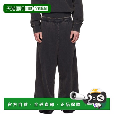 香港直邮Entire Studios 男士 黑色 Full 长裤 ESSS26PA01012WASH