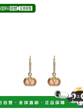 1h可退 香港直邮valentino 华伦天奴 女士 金属环形耳环 WJ0AI5VT