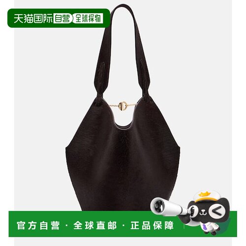 香港直邮KHAITE 女士 Lotus 迷你小牛毛手提包 red红色 舒适时尚