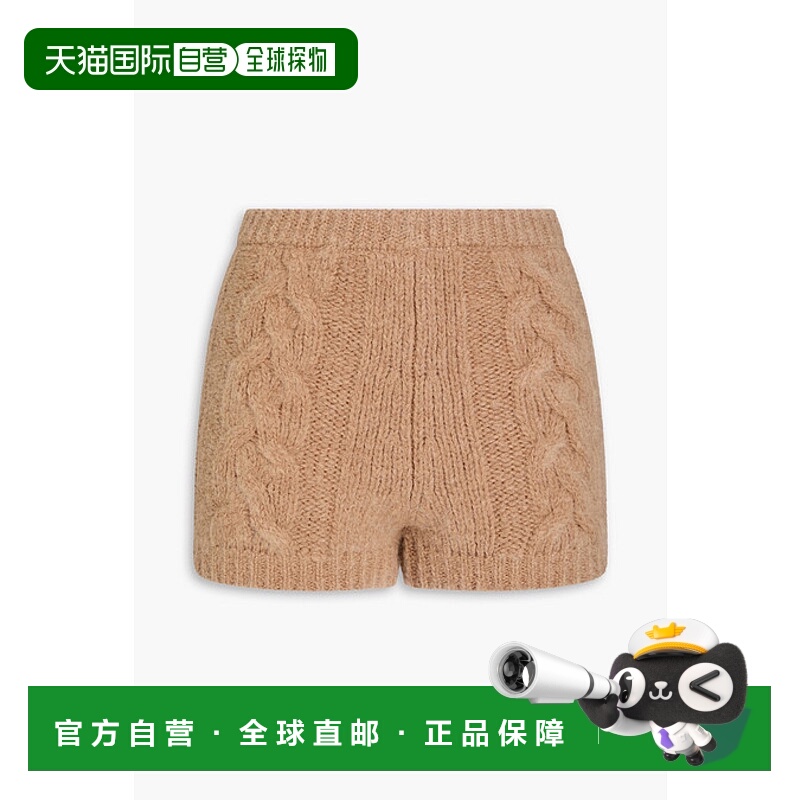香港直邮magda butrym 女士 粗线针织短裤 RE24KNITWEAR05SHORTSC