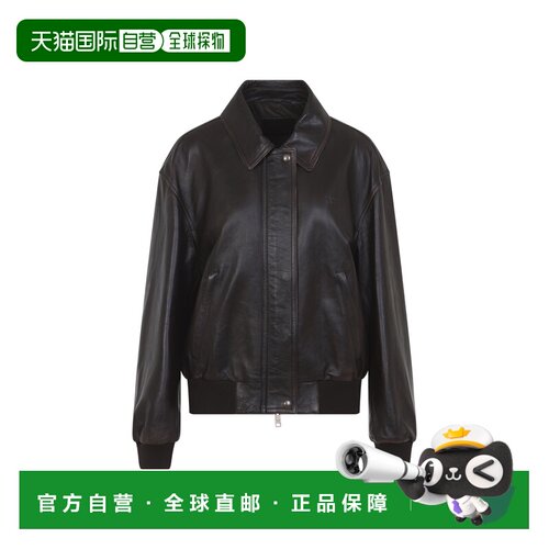 香港直邮Prada 普拉达 女士 皮革夹克 58A303SOOO16IL