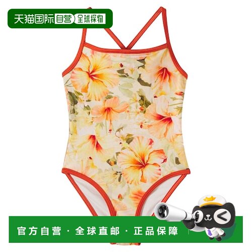 香港直邮ZIMMERMANN/Mahon女童连体泳衣 【付后1h可退】