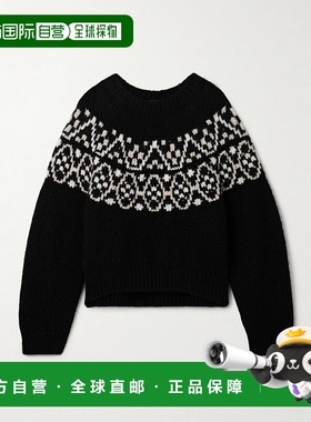 香港直邮1h可退 NILI LOTAN 女士 Chrissy 'Fair Isle' 提花针织