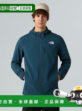 自营欧洲直邮北面 Nimble男士连帽外套 THE NORTH FACE夹克软壳