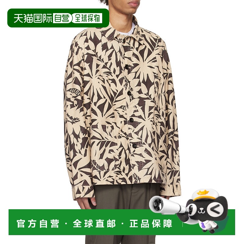 香港直邮Sacai 印花图案休闲夹克 2403298M