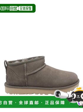 香港直邮UGG 女士靴子 1116109DDRGGREY SS2026 灰色短靴雪地靴