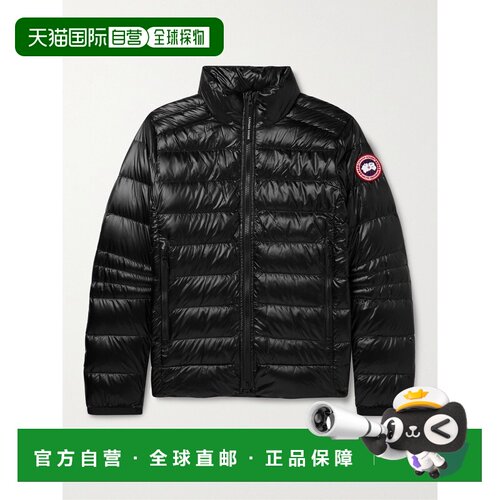 1h可退 美国直邮Canada Goose 加拿大鹅 男士 Crofton 修身绗缝再