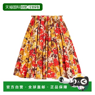 SPFSK227CO0128中长裙 图案A字裙半身裙长裙 香港直邮Ami Paris