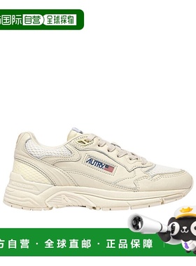 香港直邮AUTRY HYPERWAY 层压皮革和网眼运动鞋 HYLWGP01