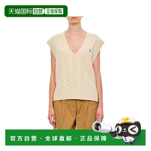 1h可退 香港直邮Polo Ralph Lauren Polo 拉夫 劳伦 女士 无袖针
