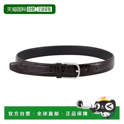 香港直邮TOTEME 女士腰带 244WAM1089LE0138014 AW2025 巧克力色
