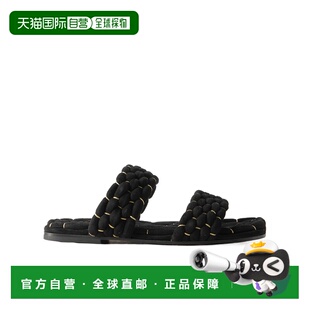 1h可退 香港直邮DRIES VAN NOTEN 女士拖鞋 WS232589149900BLACK
