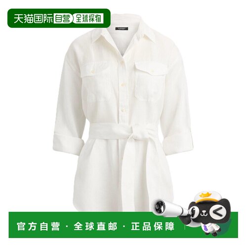 香港直邮lauren ralph lauren 女士 衬衫亚麻