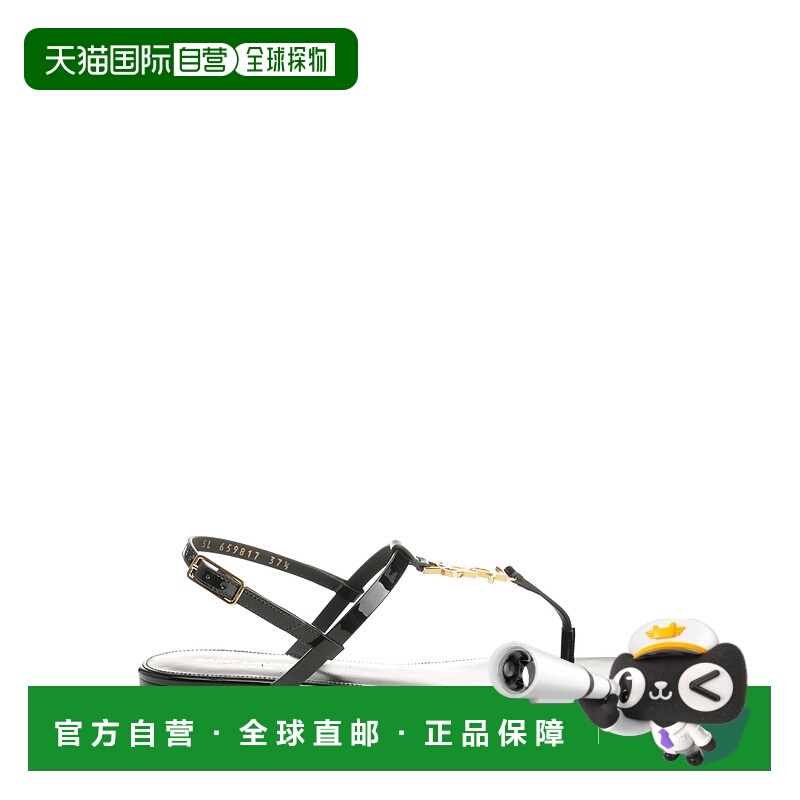 1h可退 欧洲直邮saint laurent 女士 拖鞋