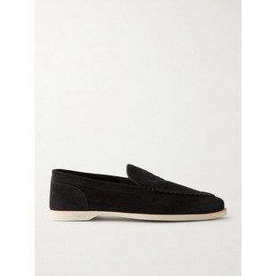 Pace John Lobb 男士 B0222FL1R 绒面革乐福鞋