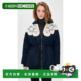 女士 海洋 Alena 针织蓬松夹克 舒 1h可退 blue蓝色 香港直邮SEA