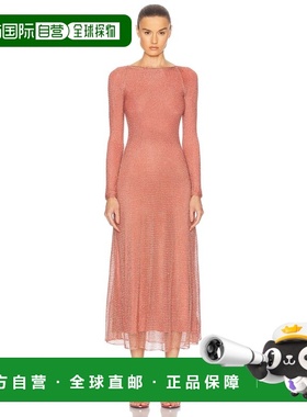 1h可退 香港直邮alaia 女士 链条连衣裙 AA9R2630K051A 舒适时尚