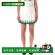 多色网球褶裥真丝迷你半身裙 香港直邮Casablanca 女士 WPF25SK03