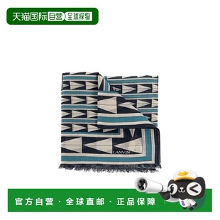 几何图案围巾 正品 6L7020SP532时尚 高级感 休闲 香港直邮Lanvin