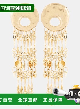 1h可退 香港直邮Chloe 蔻依 女士 Eclectic 耳环 metal金属色 舒