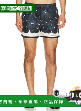 1h可退 Givenchy 纪梵希 男士 印花泳裤 BMA01S1YJZ