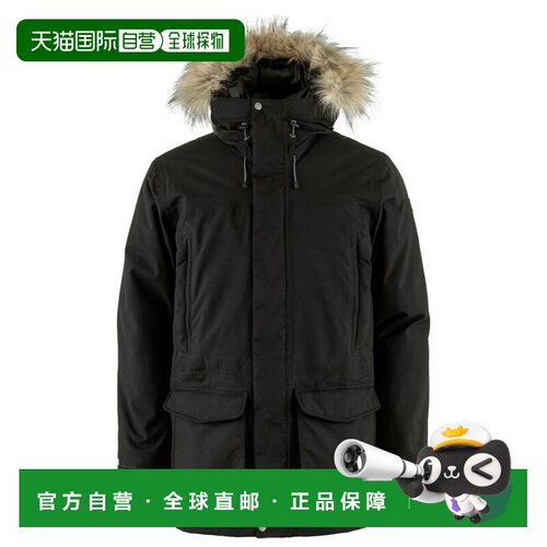 香港直邮FJALLRAVEN 男士大衣 0044966BLACK CO 【付后1h可退】