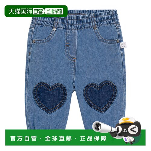 香港直邮Stella McCartney 心形贴片牛仔裤 TZ6080Z0522