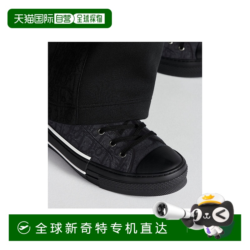 欧洲直邮DIOR迪奥B23高帮帆布运动鞋3SH126ZSA休闲
