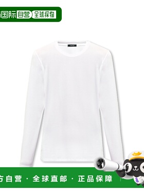 1h可退 香港直邮TOM FORD 男士内衣 T4M1414100100 CO 白色 T-shi