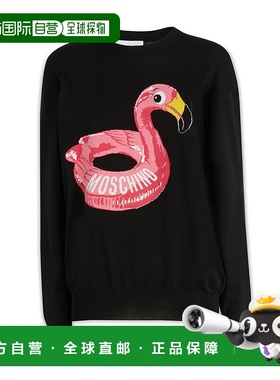 1h可退 香港直邮Moschino 莫斯奇诺 女士 MAGLIERIA 针织衫 09180