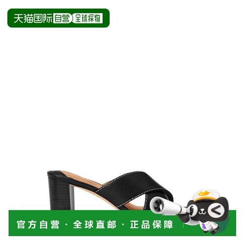 香港直邮Lauren Ralph Lauren 女士 凉鞋 black黑色 舒适时尚单鞋