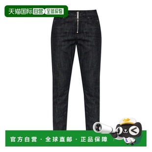 香港直邮Dsquared2 S72LB0849S30357 腰带环牛仔长裤