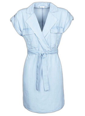欧洲直邮Noisy May  NMVERA 女装短款连衣裙 27005660-LIGHT-BLUE